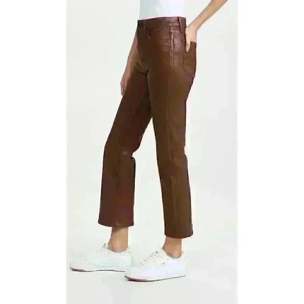 NEW! Joe's Jeans Women's 23 The Callie Coated High Rise Bootcut Jeans NWT $198 - Picture 3 of 5